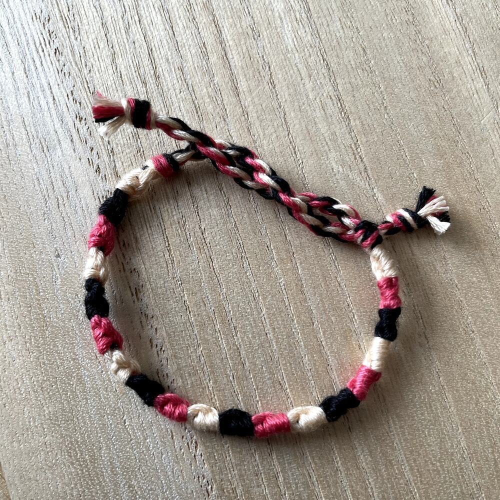 Emerson Bracelet anklet trendy comfortable tie embroidery thread woven gift